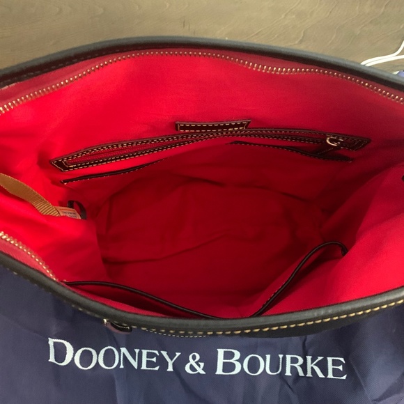 Dooney & Bourke Large Florentine Zip Sac - Picture 3 of 5